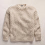 Cashmere Silk Crew Neck in Biscotti | James Perse Los Angeles FLAT