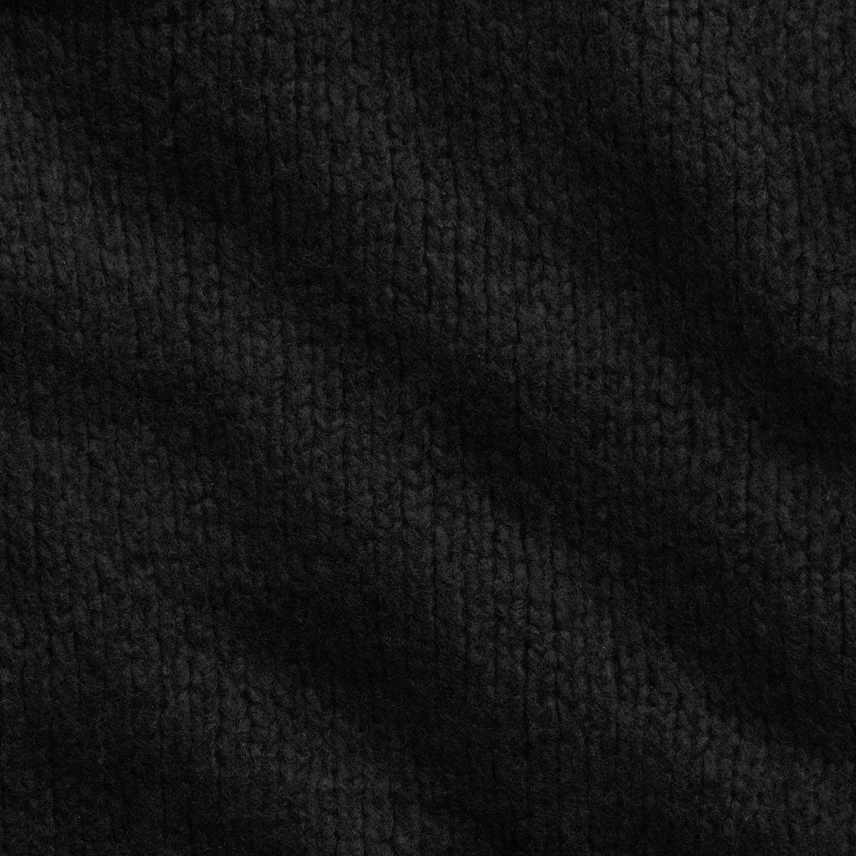 Cashmere Silk Crew Neck in Black | James Perse Los Angeles