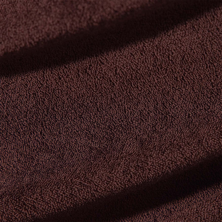Cotton Terry Halter Dress in Mahogany | James Perse Los Angeles