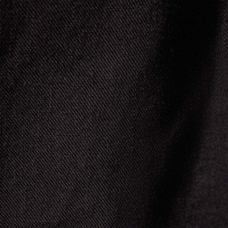 Cotton Twill Tunic Shirt in Black | James Perse Los Angeles