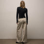 Cotton Cashmere Corduroy Pants in Latte | James Perse Los Angeles
