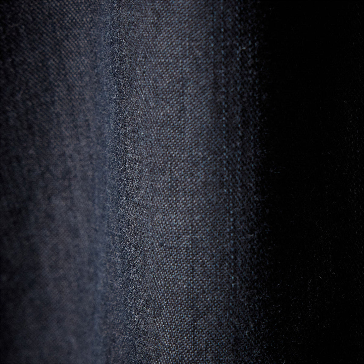 Cropped Boxy Denim Shirt in Blue Black | James Perse Los Angeles