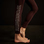 Y/OSEMITE Graphic Legging In Dusty Purple/White | James Perse Los Angeles