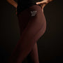 Y/OSEMITE Graphic Legging In Dusty Purple/White | James Perse Los Angeles