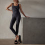 High Rise Yoga Pant in Black | James Perse Los Angeles