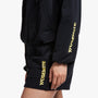 Y/OSEMITE Tricot Hooded Jacket In Black/Yellow | James Perse Los Angeles