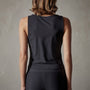 Square Neck Tank in Black | James Perse Los Angeles