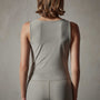 Square Neck Tank in Olympic Grey | James Perse Los Angeles