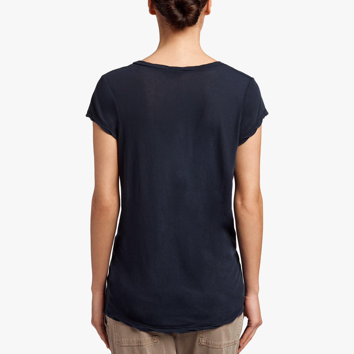 High Gauge Deep V Tee - Deep | James Perse Los Angeles