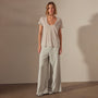 Stretch Jersey Short Sleeve in Salt | James Perse Los Angeles