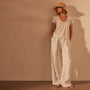 Stretch Jersey Short Sleeve in White | James Perse Los Angeles
