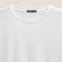 Short Sleeve Elevated Lotus Jersey Crew in White | James Perse Los Angeles FLAT
