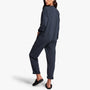Luxe Lotus Jersey Lounge Jumper In French Navy | James Perse Los Angeles