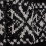 Chalet Intarsia Cardigan in Black/Heather Grey | James Perse Los Angeles
