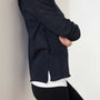 Cotton Linen Raglan Hoodie In Navy | James Perse Los Angeles