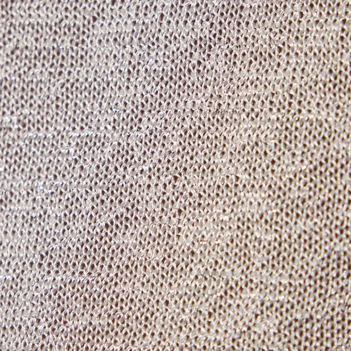 Metallic Knit Short Sleeve Crew in Silver | James Perse Los Angeles