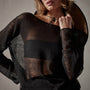 Soleil Linen Shell Top in Black | James Perse Los Angeles