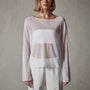 Soleil Linen Shell Top in White | James Perse Los Angeles