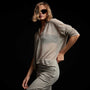 Soleil Linen Polo in Natural | James Perse Los Angeles