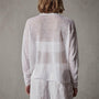 Soleil Linen Polo in White | James Perse Los Angeles