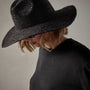 Dunes Linen Crew in Black/Black | James Perse Los Angeles