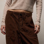 Corduroy Utility Pant in Chestnut Pigment | James Perse Los Angeles