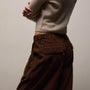 Corduroy Utility Pant in Chestnut Pigment | James Perse Los Angeles