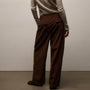 Corduroy Utility Pant in Chestnut Pigment | James Perse Los Angeles