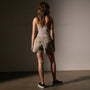 Mixed Media Utility Short in Overcast Pigment | James Perse Los Angeles