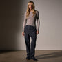 Herringbone Utility Pant in Blue Noir Pigment | James Perse Los Angeles