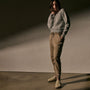 Women's Suede Shearling Loafer in Sand/Ivory | James Perse Los Angeles