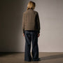 Herringbone Shirt Jacket  in Army Green | James Perse Los Angeles
