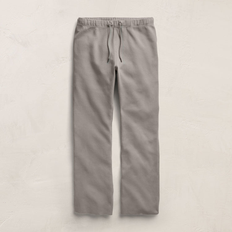 Italian Knit Wide Leg Sweatpant in Fog | James Perse Los Angeles