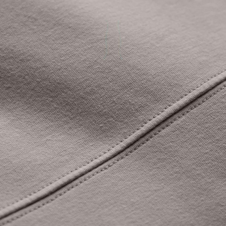 Italian Knit Raglan Mockneck in Fog | James Perse Los Angeles