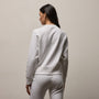 Italian Knit Raglan Mockneck in White | James Perse Los Angeles