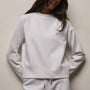 Italian Knit Raglan Mockneck in White | James Perse Los Angeles