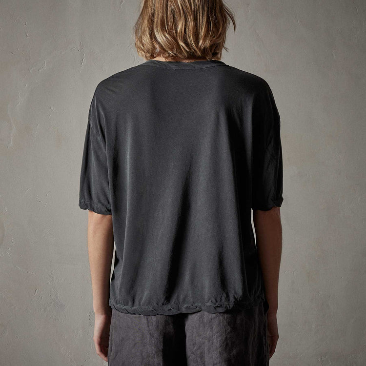 High Gauge Oversized Tee in Magma Pigment | James Perse Los Angeles