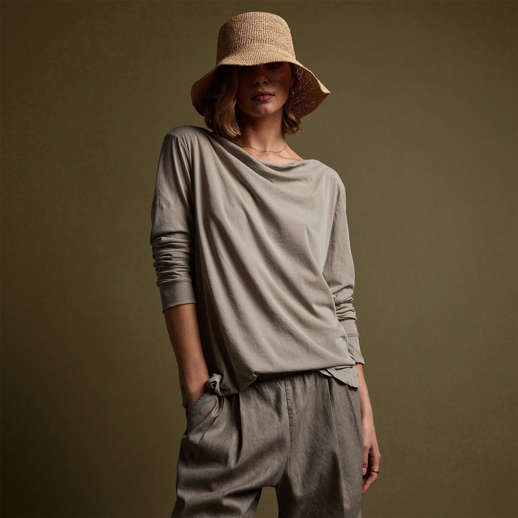 Cove Tee in Mineral Pigment | James Perse Los Angeles
