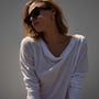 Cove Tee in White | James Perse Los Angeles
