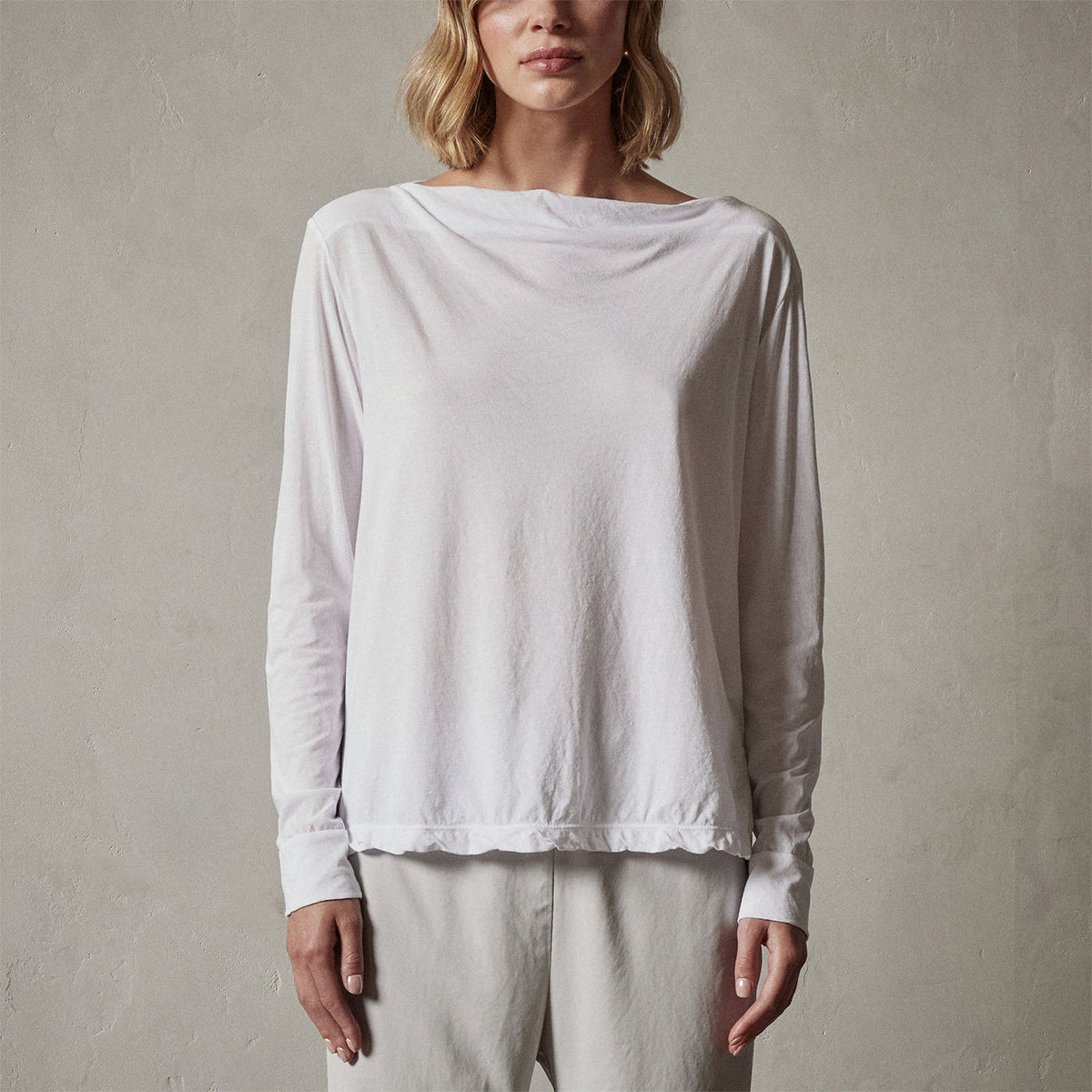 Cove Tee in White | James Perse Los Angeles