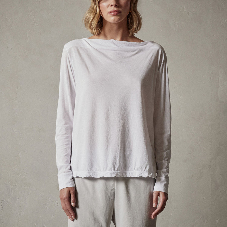 Cove Tee in White | James Perse Los Angeles