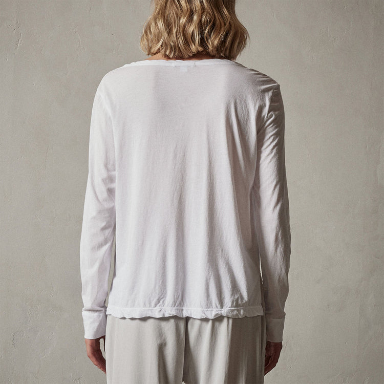 Cove Tee in White | James Perse Los Angeles