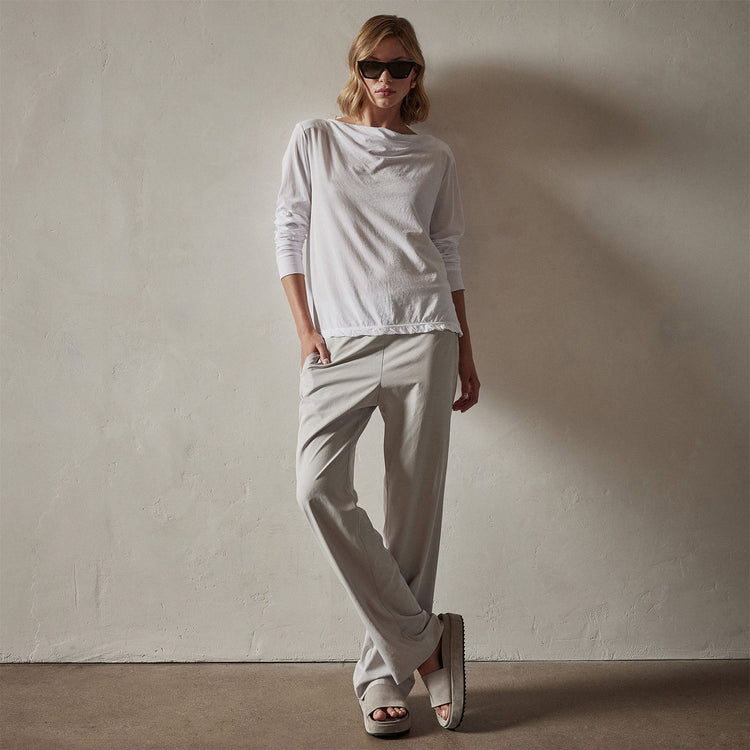Cove Tee in White | James Perse Los Angeles