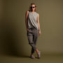 Seersucker Pant in River Rock Pigment | James Perse Los Angeles