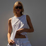 Cove Tank in White | James Perse Los Angeles