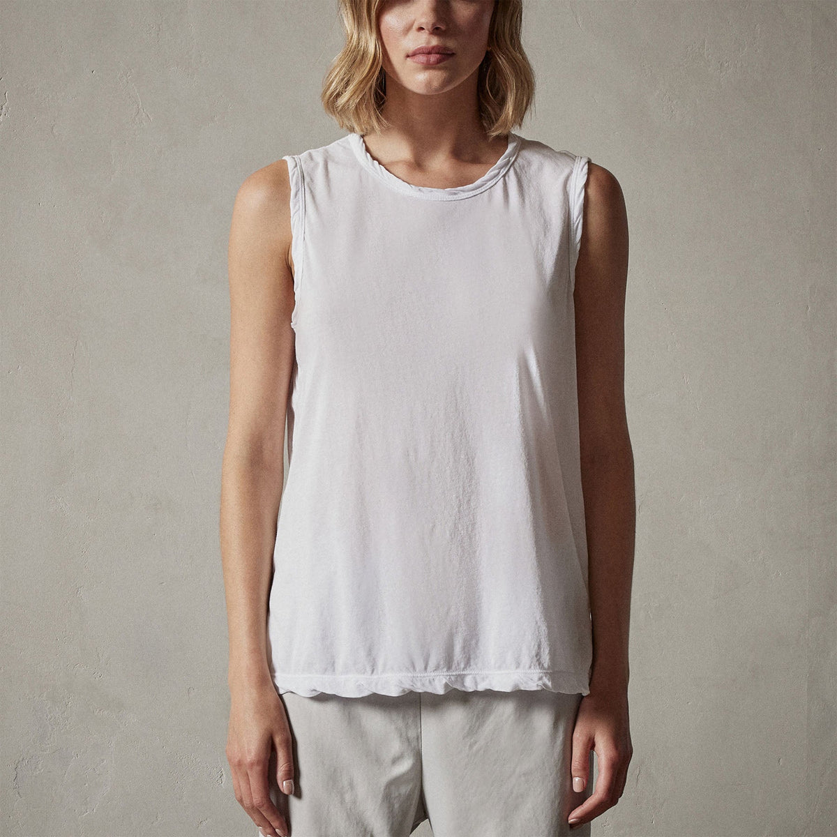 Cove Tank in White | James Perse Los Angeles