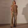 High Gauge Fresca Baby Doll Tee in Cashew | James Perse Los Angeles