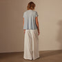 High Gauge A Line Tee  in Open Sky | James Perse Los Angeles