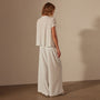 High Gauge A Line Tee in White | James Perse Los Angeles