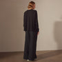 High Gauge Fresca Long Sleeve Baby Doll Tee in Black | James Perse Los Angeles